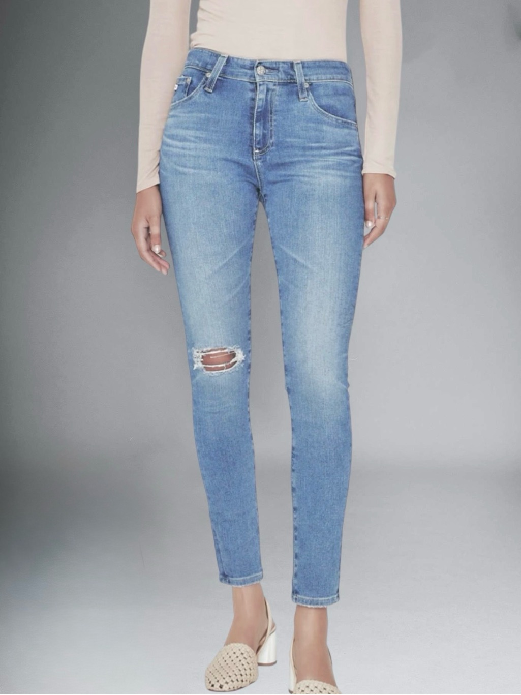 Nwot Ag Farrah Skinny Ankle